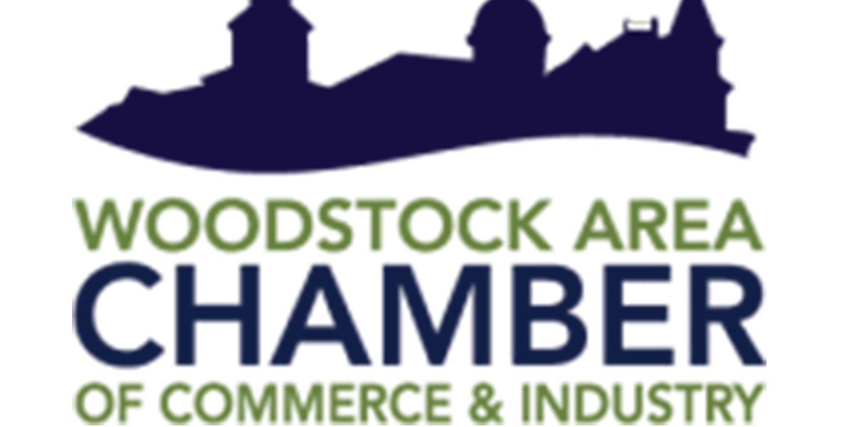 woodstock area chamber of commerce and industry logo