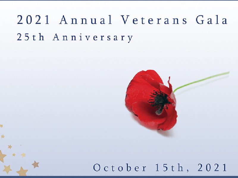 2021 Annual Veterans Gala logo